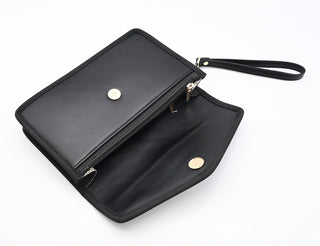 Envelope Clutch - Black