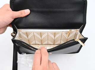 Envelope Clutch - Black