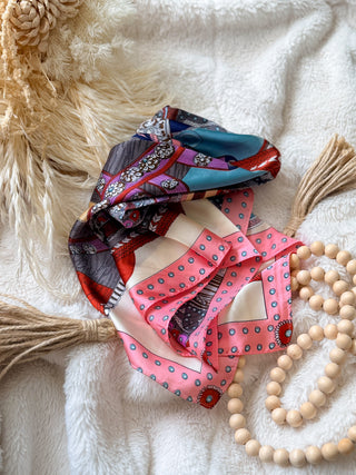 Scarf - Blush Tack