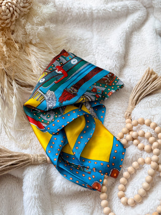 Scarf - Golden Tack