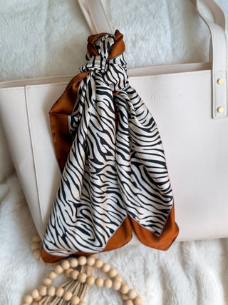 Scarf - Rust Zebra