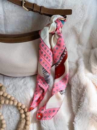 Scarf - Blush Tack