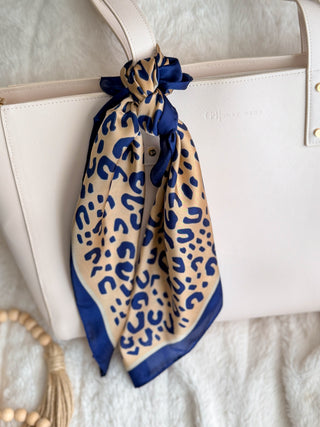 Scarf - Ink Leopard