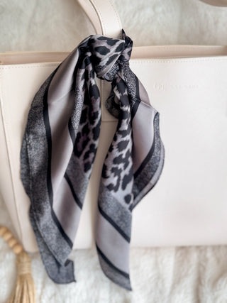 Scarf - Storm Leopard