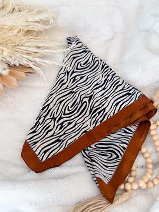 Scarf - Rust Zebra