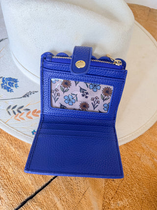 Parker Wallet - Cobalt