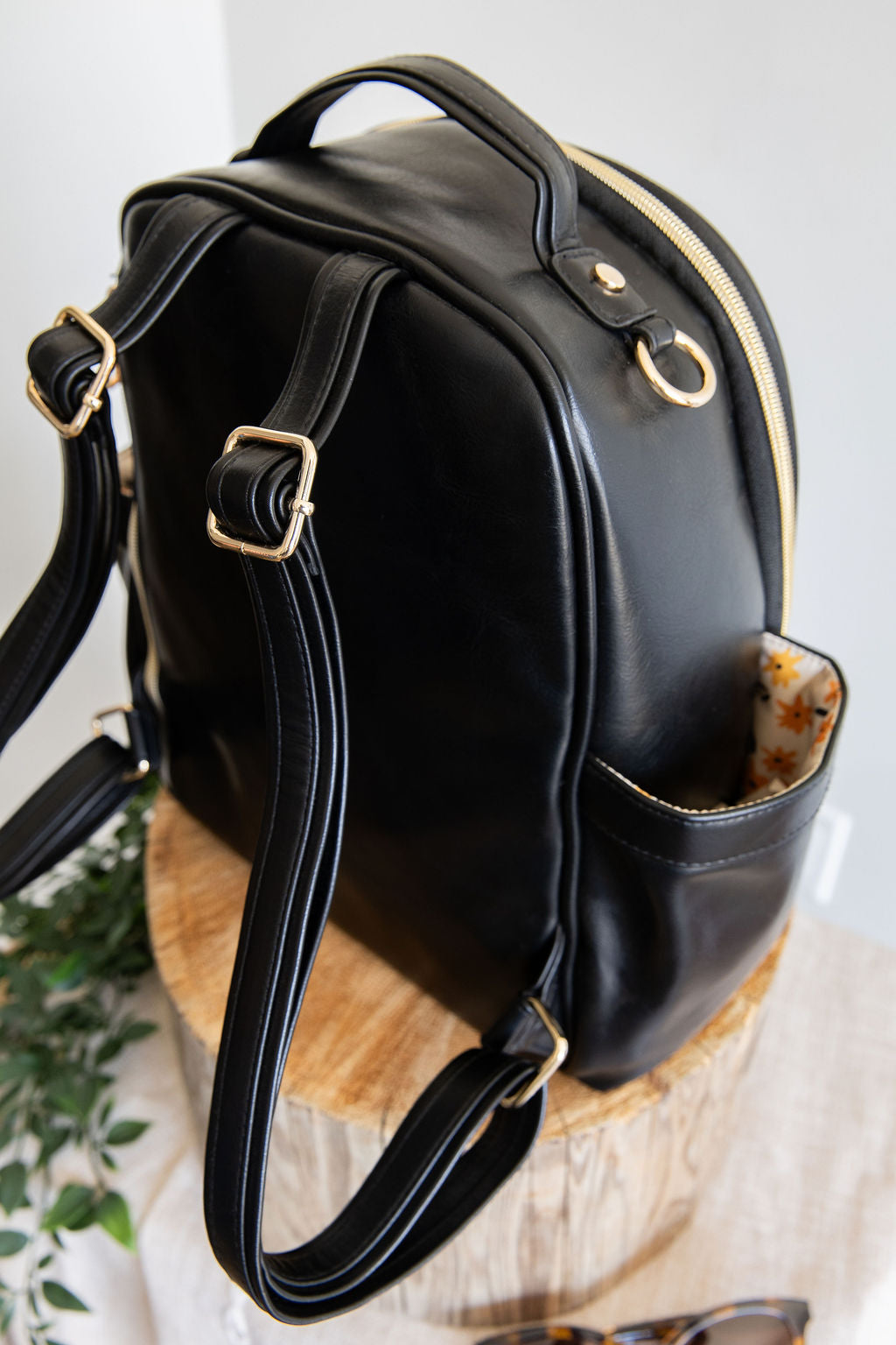 Little Modern Mini Backpack in Latte | Gray Haus